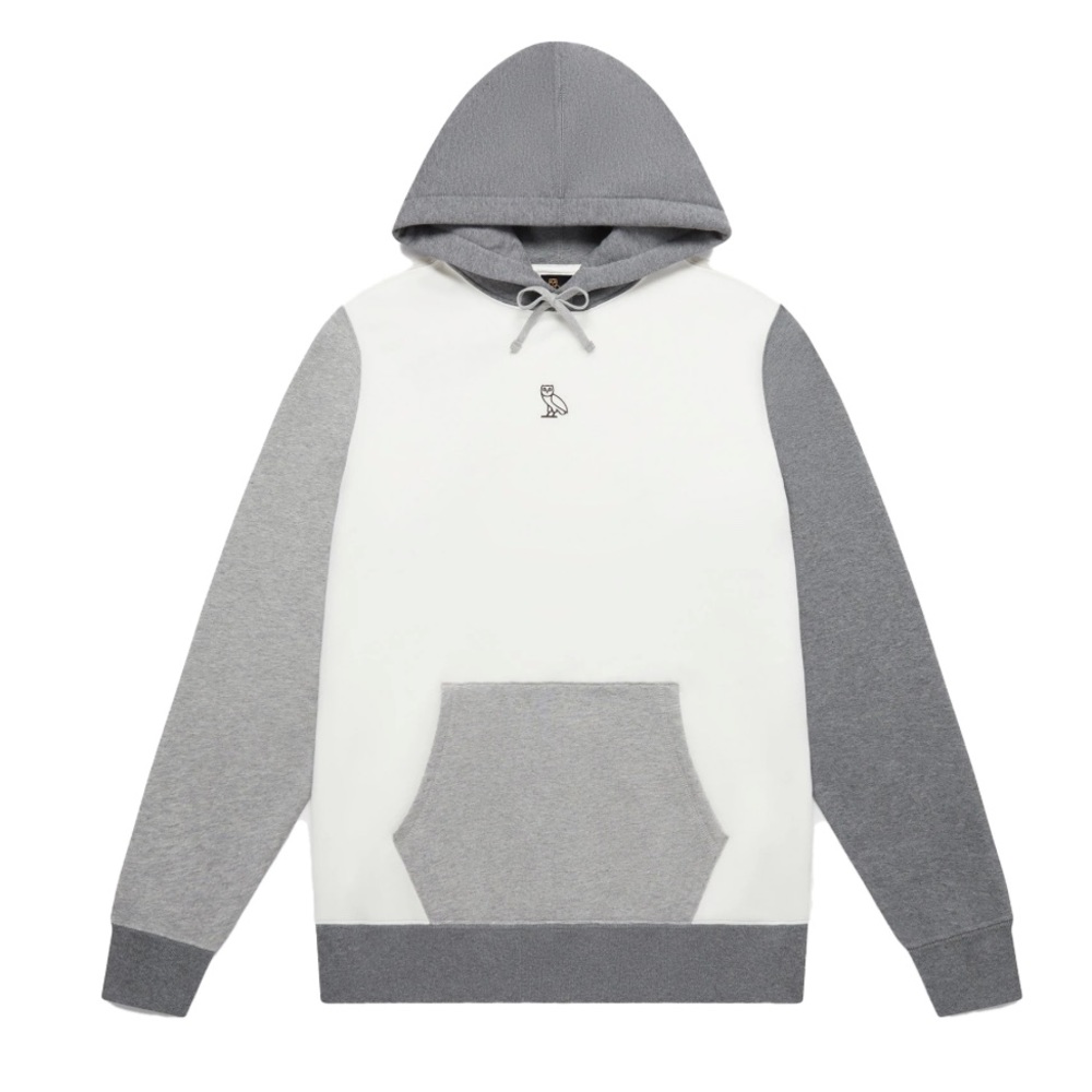 Ovo SS21 Multi Color Block Panel Pullover Hoodie Sweatshirt XL